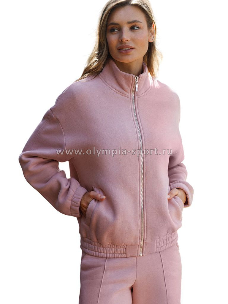 Джемпер женский Vilatte D49.103 пыльно-розовый