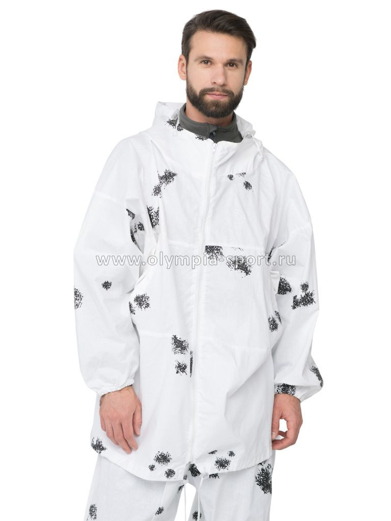 Костюм зимний маскировочный Метель клякса тк.бязь