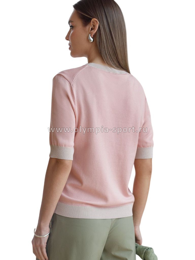 Джемпер женский Vilatte D39.388 светло-розовый