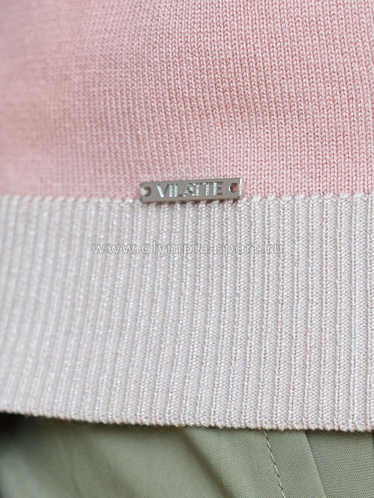 Джемпер женский Vilatte D39.388 светло-розовый
