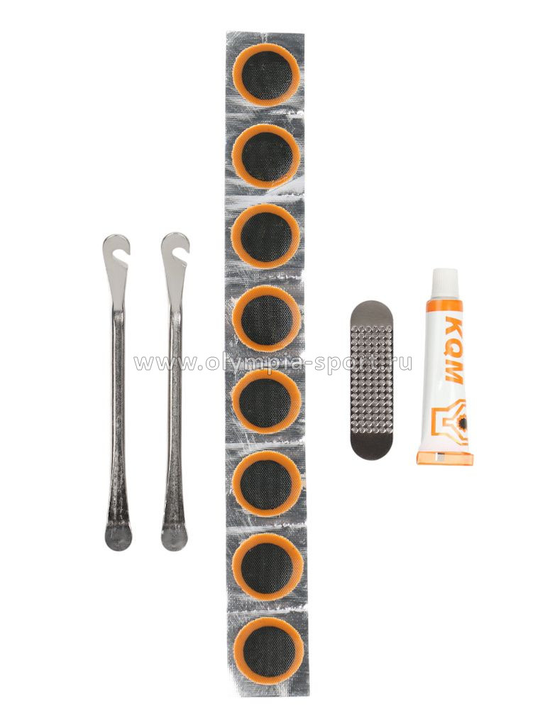 Велоаптечка Dream Bike (8 заплаток, монтажки, клей, терка)